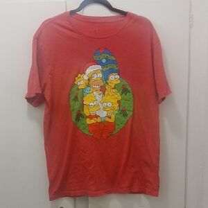 Red Graphic Short Sleeve Tee